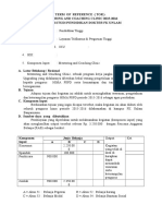 Term of Reference (Tor) Mentoring and Coaching Clinic 2015-2016 Program Studi Pendidikan Dokter FK Unlam