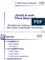 Jonas at Work "Place Beauvau": Ow2 '2009 Annual Conference