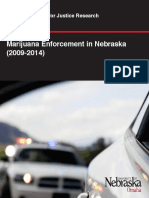 Marijuana Enforcement in Nebraska (2009-2014)