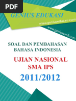 Download Soal Dan Pembahasan UN Bahasa Indonesia SMA IPS 2011-2012 by Genius Edukasi SN314960875 doc pdf