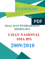 Download Soal Dan Pembahasan UN Sosiologi SMA IPS 2009-2010 by Genius Edukasi SN314961294 doc pdf