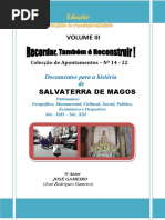 COLECÇÃO DE APONTAMENTOS Nº 14-22, VOLUME III