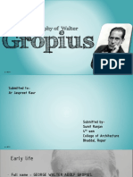 Biography of Walter: Gropius