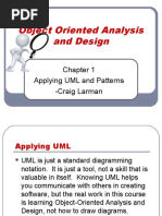 Object Oriented Analysis and Design: Applying UML and Patterns - Craig Larman