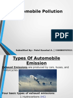 Automobile Pollution