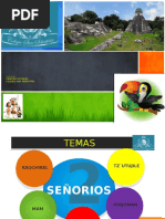 Señorios de Los Pueblos Mayas