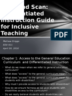 skim and scan - differentiated instruction guide for inclusinve teaching