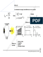 Formulário sobre Corrente Elétrica