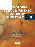 Tecnologia e Processamento de Frutos e Hortaliças PDF
