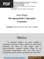 PIAGET - Psicologia Educacional