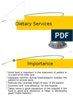 Dietary Service - by Dheeraj