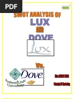 Download SWOT ANALYSIS Between Two Great competitors LUX vs Dove by ali SN31498694 doc pdf
