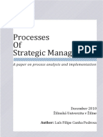 Processes of Strategic Management PDF