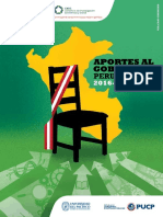 Aporte al Gobierno Peruano 2016