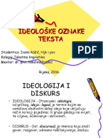 Ideološke Oznake Teksta