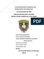 Policia Nacional Del Peru Protocolo