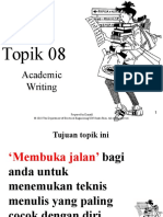 Topik 08 - Academic Writing