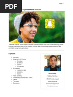 Download Snapchat AR Research - June 20th 2016 by Matthew Terndrup SN314993305 doc pdf
