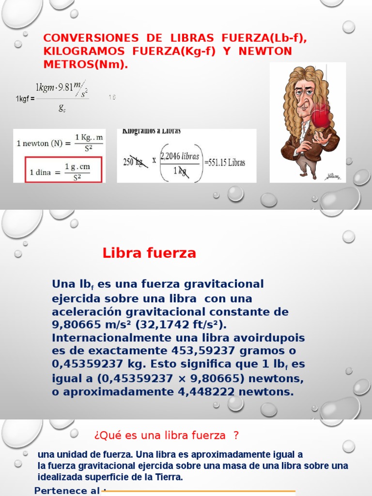 Cuanto Equivale Un Newton En Kilogramos