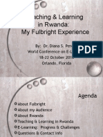 Teaching and Learning in Rwanda