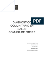 Diagnostico Comunitario en Salud Comuna de Freire