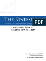 Academic Year 2016-2017 Media Kit