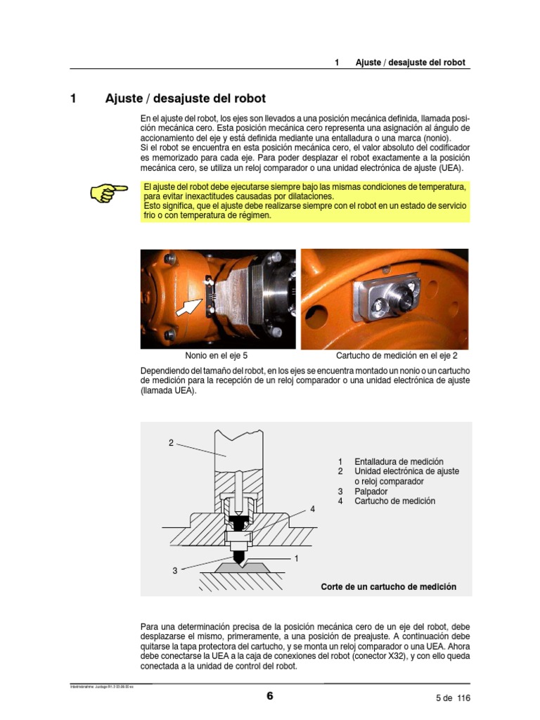 Manual Kuka 133 PDF Eje Robot