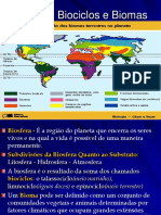 Biomas Introdução Tundra Taiga
