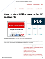 → How to steal Wifi - wifi password hacking How to Get Free Wifi