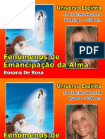 Fenomemos de Emancipacao Da Alma-RosanaDR