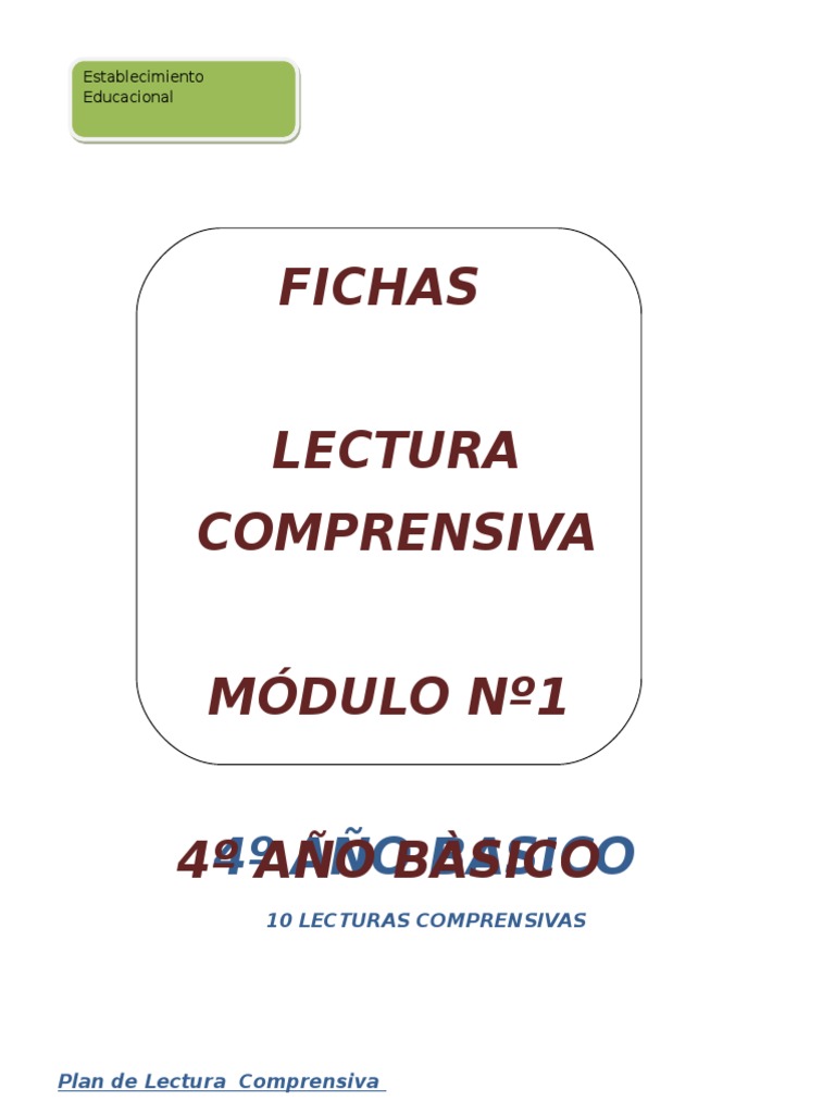 Fichas de Comprensión Lectora 4° Básico | PDF | Abejas | Astronautas