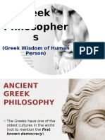 Greek Philosophers