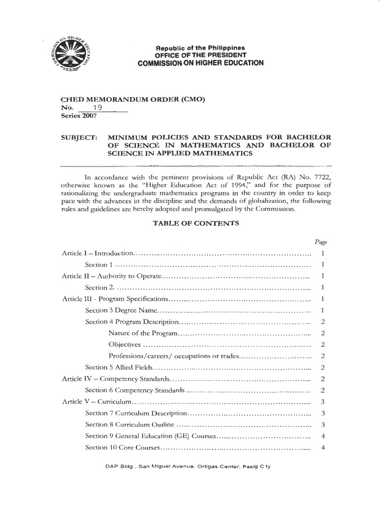 Applied Mathematics CMO No.19 s2007 | PDF | Group (Mathematics) | Ring ...