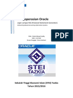 Modul Pengoperasian Oracle Login sampai FSG (Financial Statement Generator