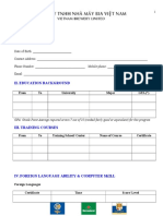 Application Form MT