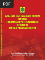 Download ANALISISDANEVALUASIHUKUMTENTANGEKSAMINASIPUTUSANHAKIMMENGENAITINDAKPIDANAKORUPSI by MGilangRmdhn SN315019435 doc pdf