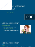 Risk Assessment Project: Tang Blanton