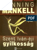 Henning Mankell - Szent Iván-éji Gyilkosság