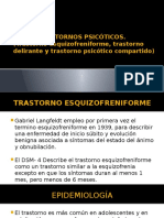 Trastorno Esquizofreniforme y Trastorno Delirante