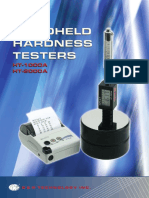 Handheld HT Series 1000A and 2000A Leeb Hardness Tester