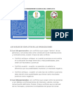 TRANSICIONES EN EL PENSAMIENTO SOBRE CONFLICTOS