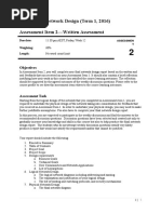 COIT20264 Network Design_Assignment 2