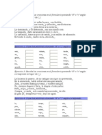 Palabras Acabadas D y Z Actividades