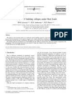 Analysis of Building Collapse Under Blast Loads