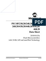 Datasheet Demo Board 18f45K20 PDF