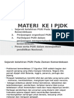 Materi Ke I PJDK