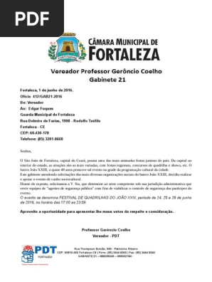 Ofício  412.GAB21-2016