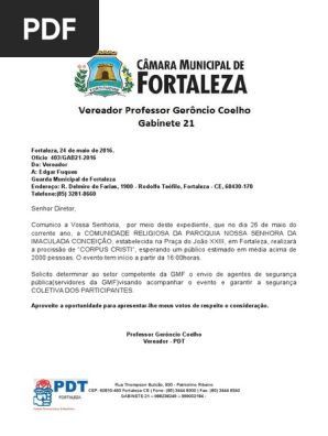 Ofício  402.GAB21-2016