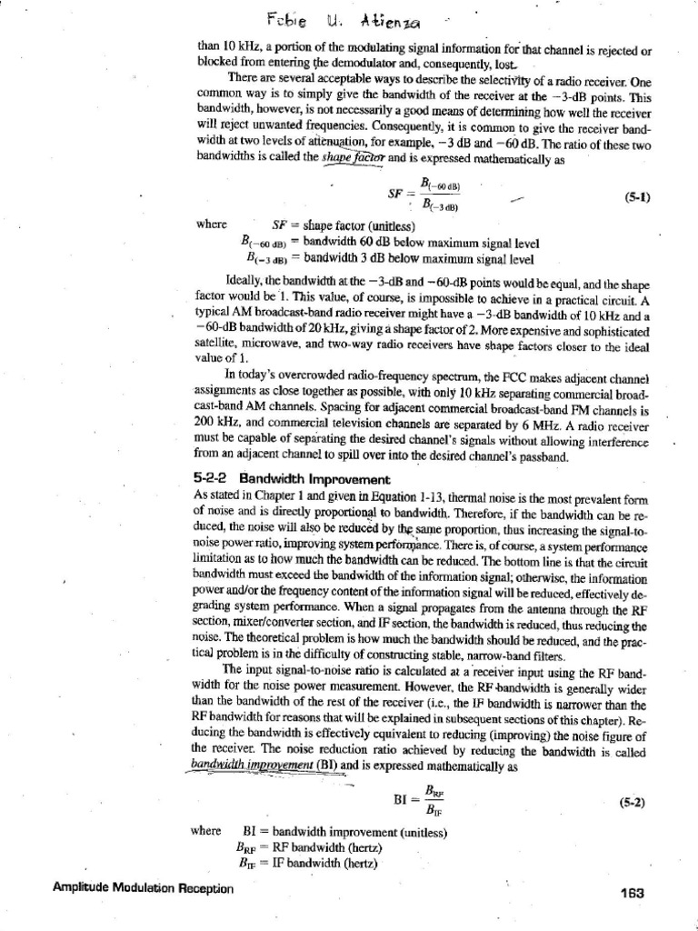 Electronic Communication System Wayne Tomasi Chapter 5 PDF