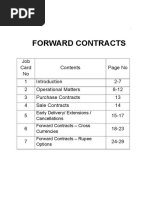 Forward Contracts